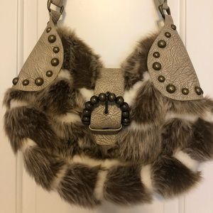 Faux Fur Sondra Roberts Purse